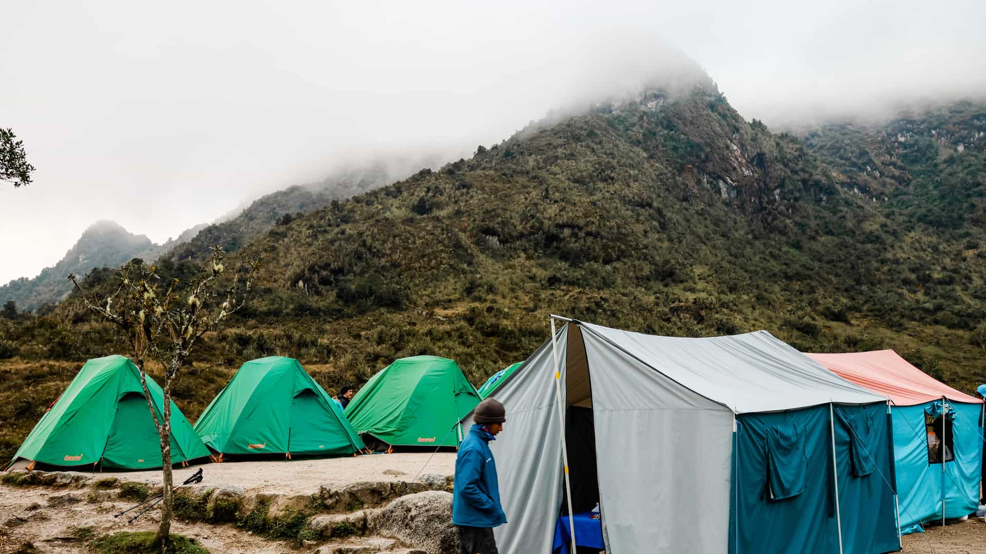 Chaquicocha Campsite, Inca Trail location